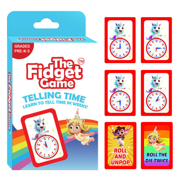 Telling Time Card Pack, Analog Clock Practice