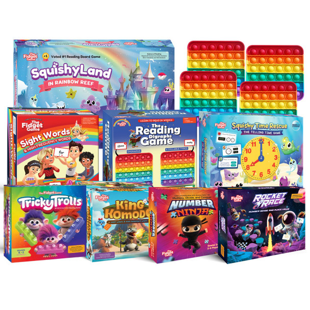Grade 2 Classroom Bundle, Literacy and Math Games
