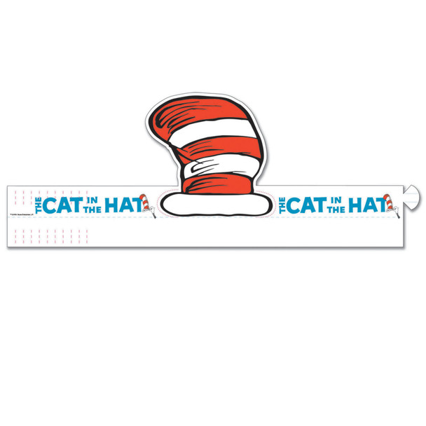 Dr. Seuss Cat's Hat Wearable Cut Out Hats, 32 Per Pack