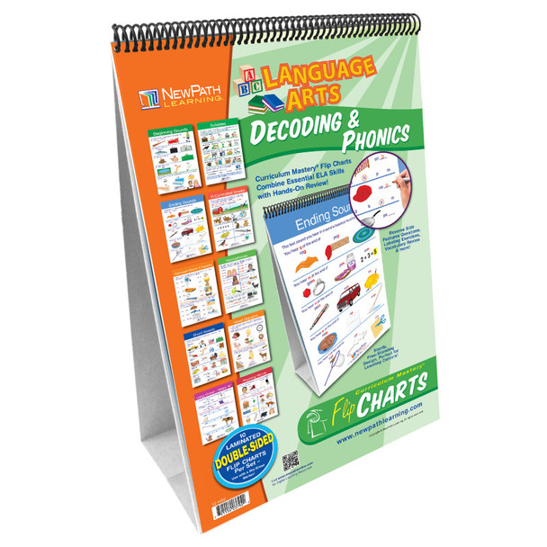 Decoding & Phonics Flip Chart Set, Grades 1-3