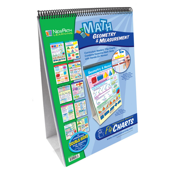 Geometry & Measurement Flip Chart Set, Grades 3-6