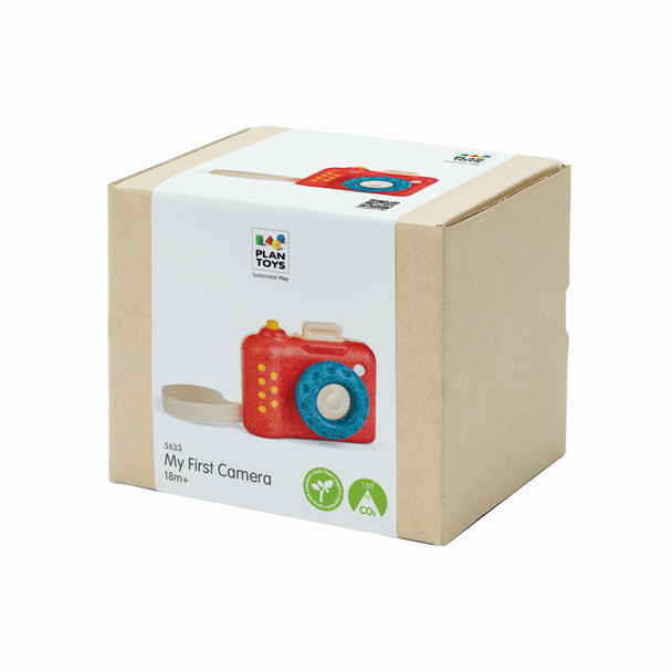 Wooden My First Camera Pretend Play Toy