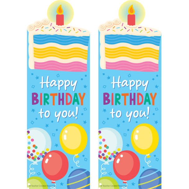2-Pack Birthday Cake Smelly Bookmarks