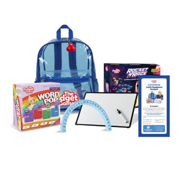 Kindergarten Readiness Backpack, Learning Games and Activities