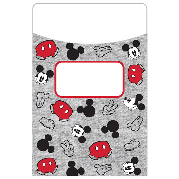 Mickey Mouse Throwback Library Pockets, Pack of 35