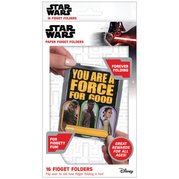Star Wars Fidget Folder, Pack of 16