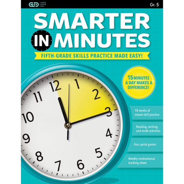 Fifth Grade Smarter in Minutes Skills Practice Workbook
