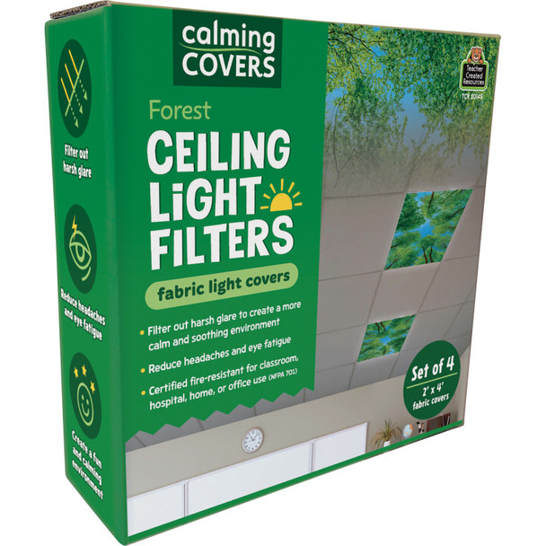 Forest Calming Covers Ceiling Light Filters