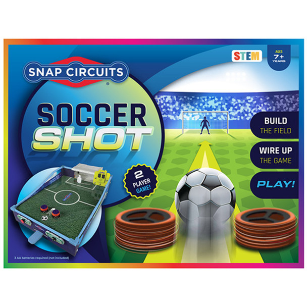 Soccer Shot Electronic Circuit Game, 84 Pieces