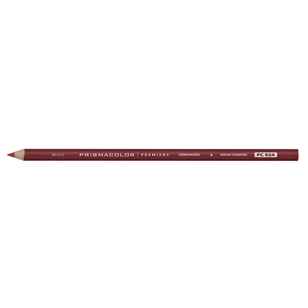 Premier Soft-Core Colored Pencils, Crimson Red, 12 Count