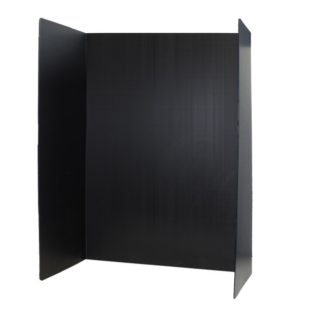 Premium Corrugated Plastic Project Board Black, 36 x 48, Pack of 10
