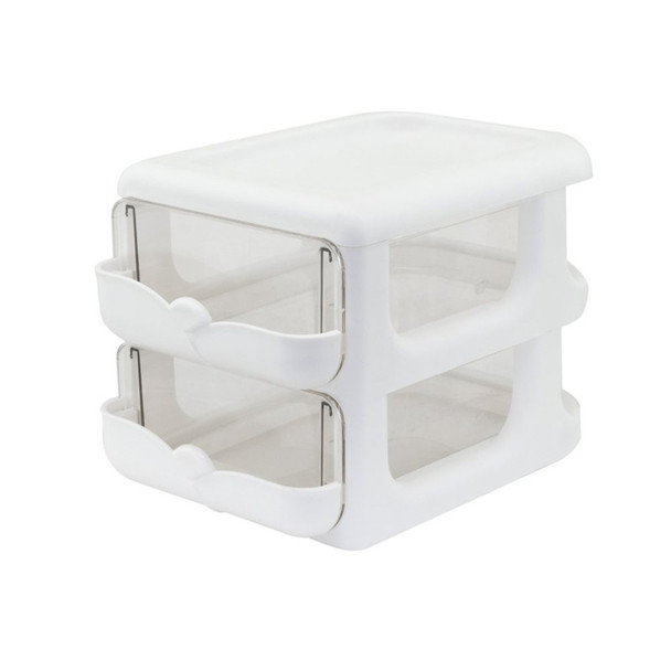 2-Drawer Nook & Craft Organizer, White