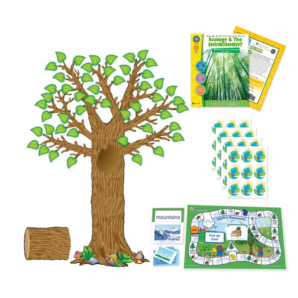 Earth Day Celebration Kit, Classroom Décor, Stickers, Bulletin Board Display & Learning Activities