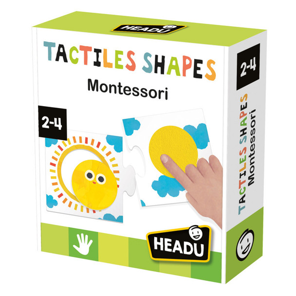 Tactile Shapes Montessori Puzzle Set