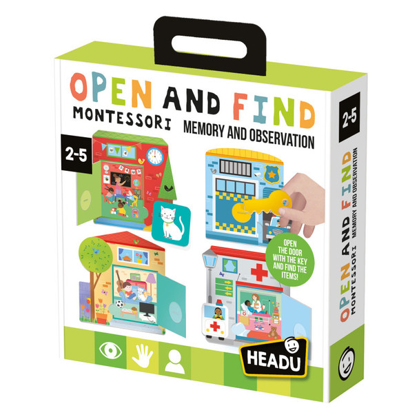 Open and Find Montessori Game