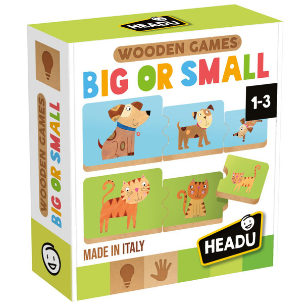 Wooden Game Baby Big or Small