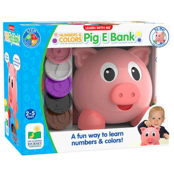 Learn with Me Numbers & Colors Pig E Bank