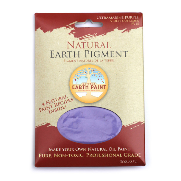 Earth & Mineral Pigment, Ultramarine Purple, 3 oz