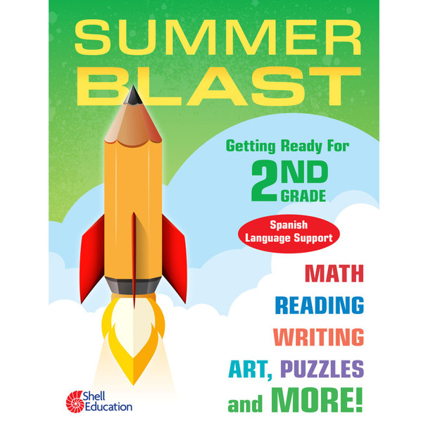 Summer Blast: Getting Ready for Second Grade (Spanish Language Support)