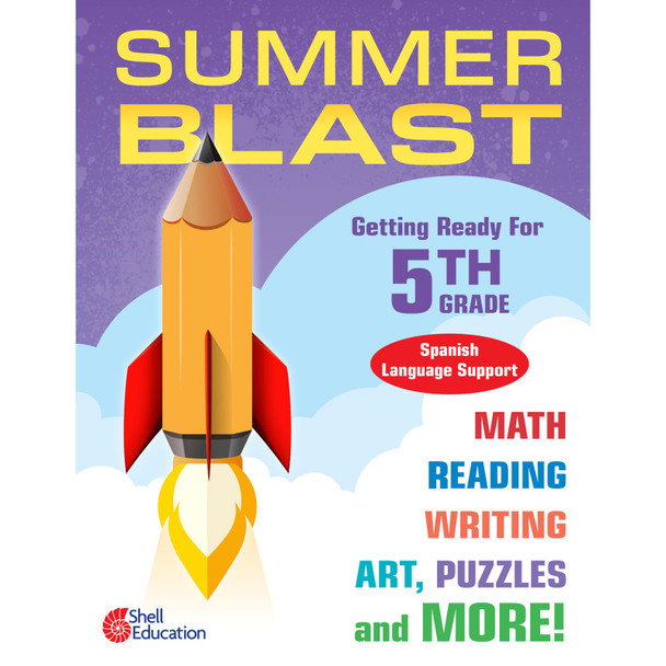 Summer Blast: Getting Ready for Fifth Grade (Spanish Language Support)