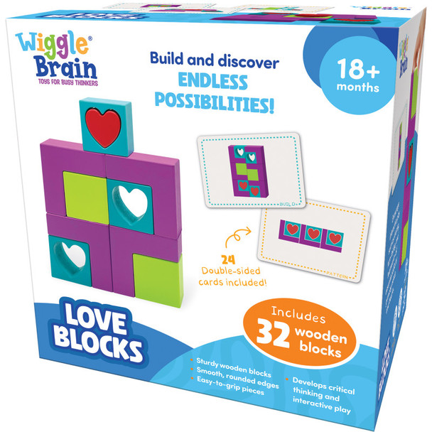 Wiggle Brain® Love Blocks