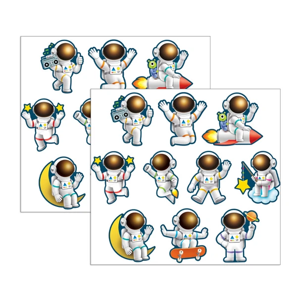 2-Pack Outer Space Crew Astronauts Accents