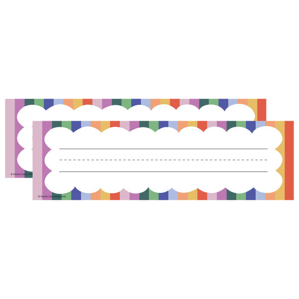 2-Pack Color Crush Flat Name Plates