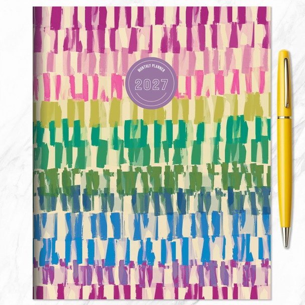 2027 Painted Medium Monthly Planner