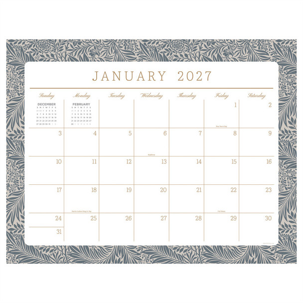 2027 Artisan Legacy Large Desk Pad Calendar