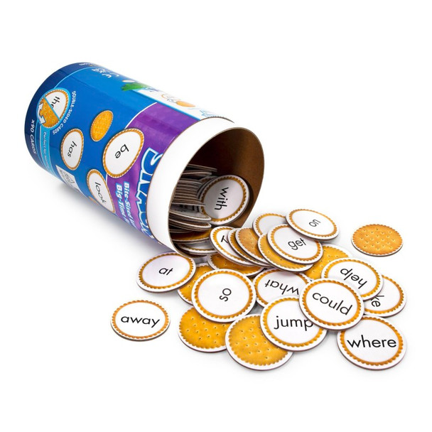 Sight Word Snacks Set 1 Cards, 90 Pieces