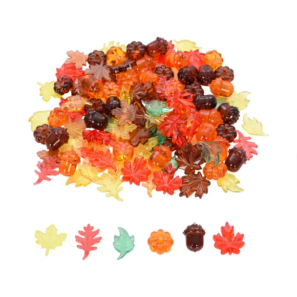 Translucent Color Leaves & Seeds