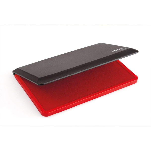 Micro III Pre-Inked Felt Stamp Pad, 3-1/2 x 6-1/4 Inches, Red