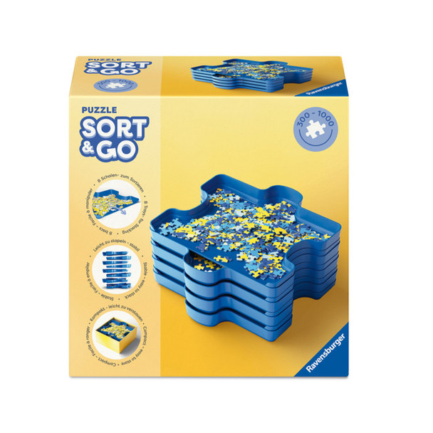 Puzzle Sort and Go, Stackable Sorting Trays