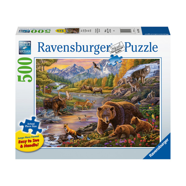 Wilderness, 500 Piece Large Format Jigsaw Puzzle