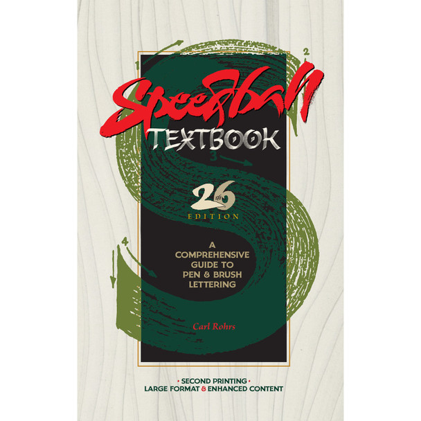 Large-Format Calligraphy Instruction Textbook, 26th Edition, 130 Pages, 7.25 x 11 Inches