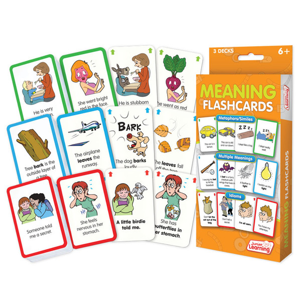 (3 PK) MEANING FLASH CARDS