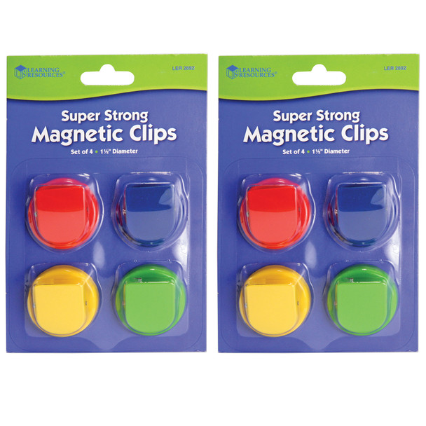 (2 PK) SUPER STRONG MAGNETIC CLIPS