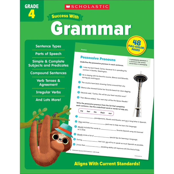 Success With Grammar: Grade 4