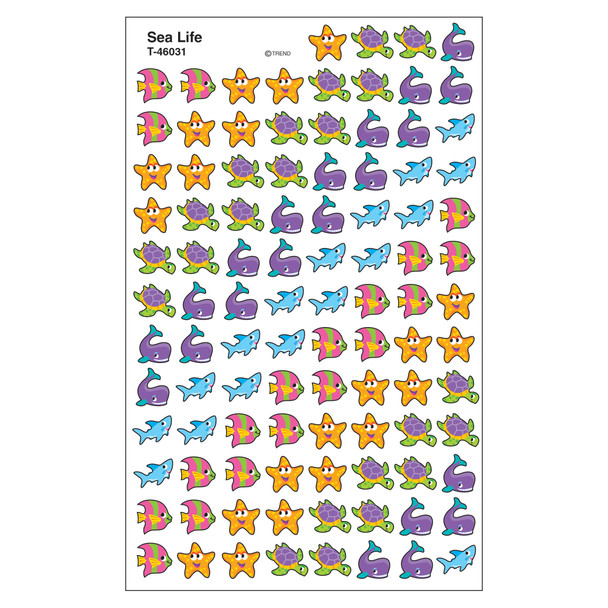 Sea Life superShapes Stickers, 800 ct