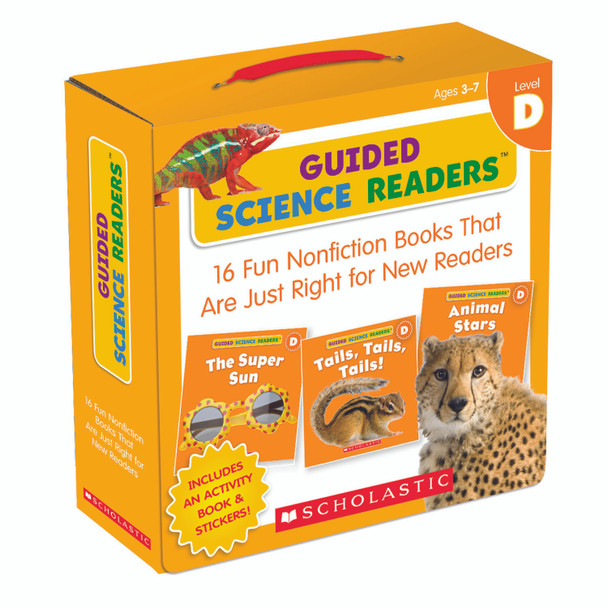 Guided Science Reader, Levels D, Parent Pack, Pack of 16 Books