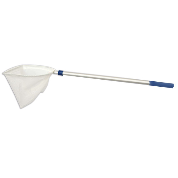 Telescopic Pond Net - Extendable Handle 20" to 40" - Strong, Lightweight Aluminum with Fine, Knotless Mesh
