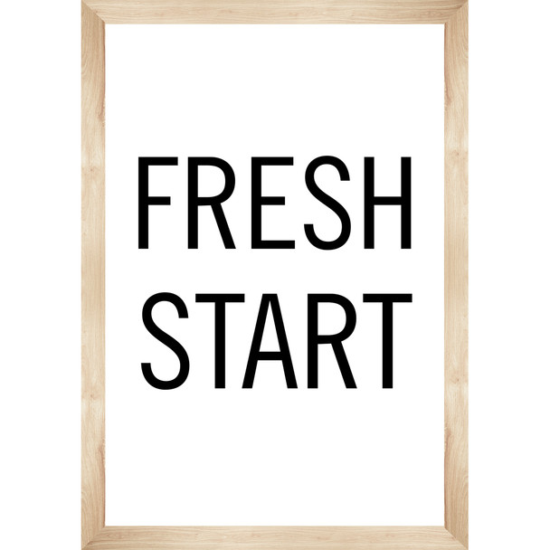 Simply Boho Fresh Start Poster