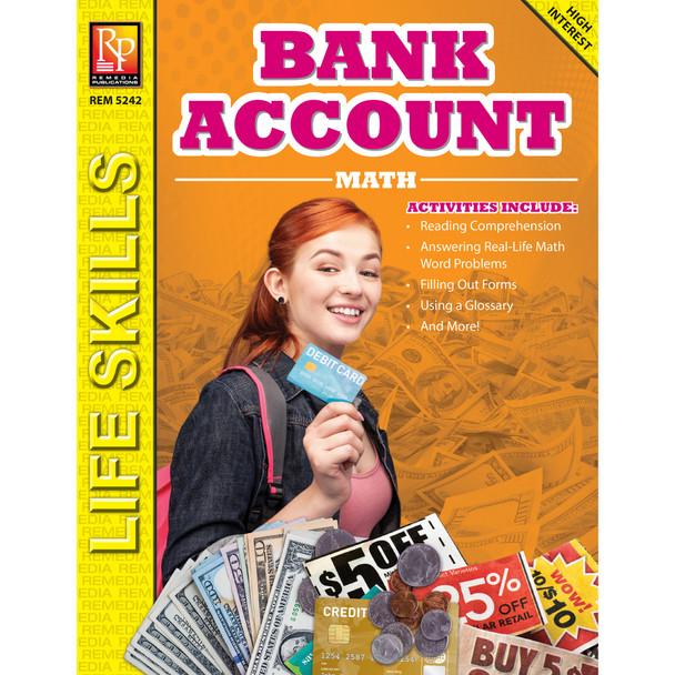 Bank Account Math: Life Skills Math Series