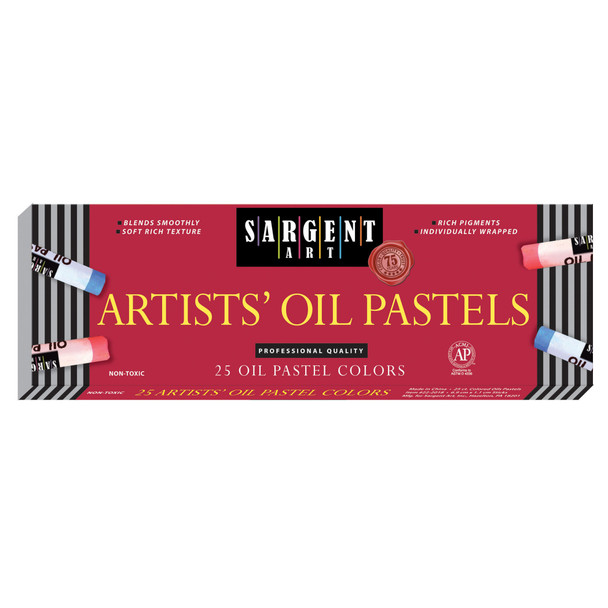 Oil Pastels, 25 Count - SAR222018