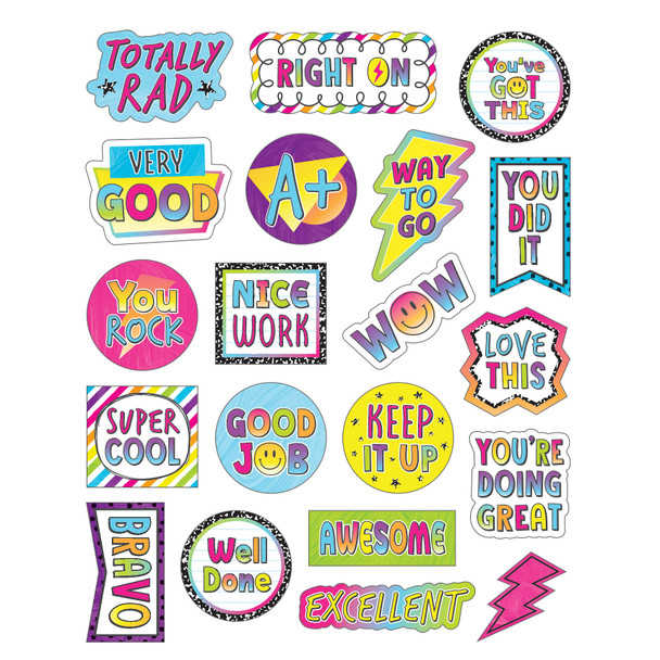 Brights 4Ever Stickers, 120 Per Pack, 12 Packs
