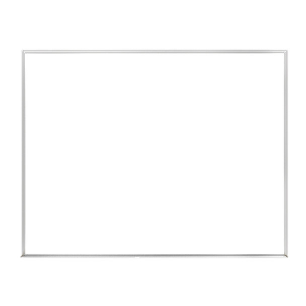 Non-Magnetic Whiteboard with Aluminum Frame, 2'H x 3'W