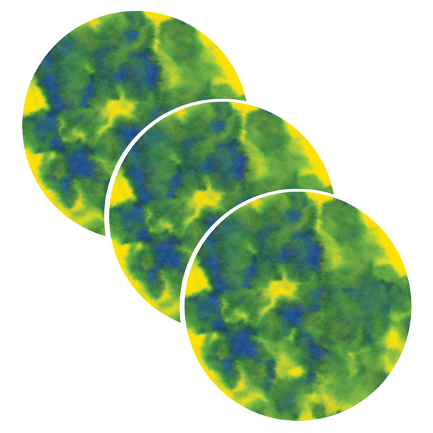 (3 Pk) Color Diffusing Paper Circle 9in