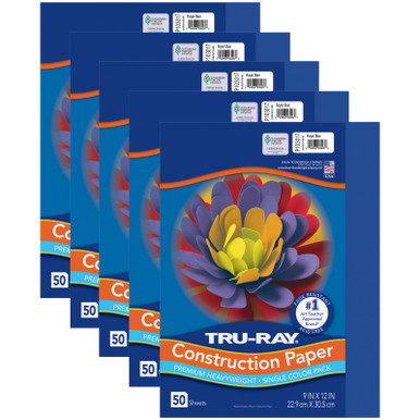 Construction Paper, Royal Blue, 9
