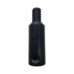 Threaded adapter for level skimming blade handles