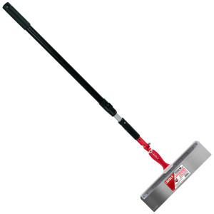 Espátula acodada flexible de 16" y 0.5mm, mango ext. 37"- 63"